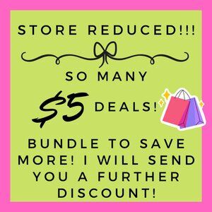 Store Reduced -- Closet Clearout Sale!!! -- Bundle To Save Even More!
